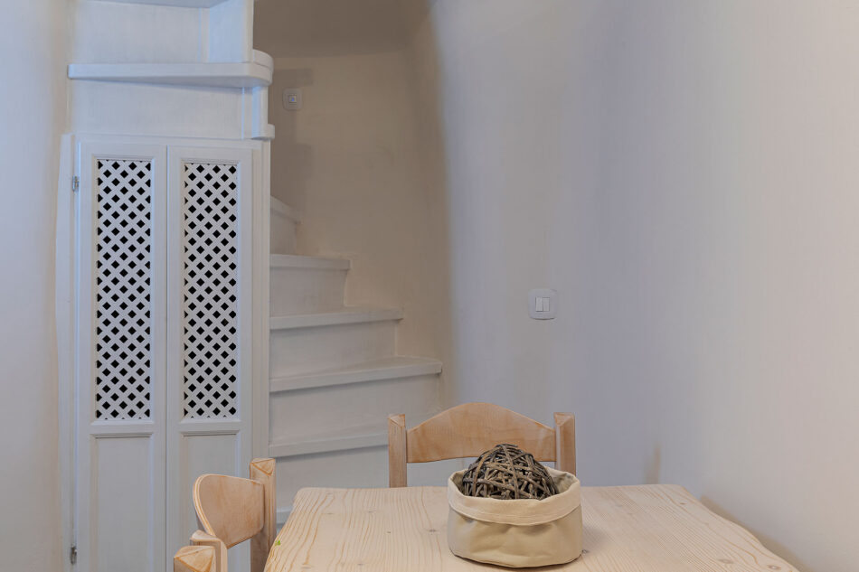 The Kitchen of Aleanna Villa in Santorini