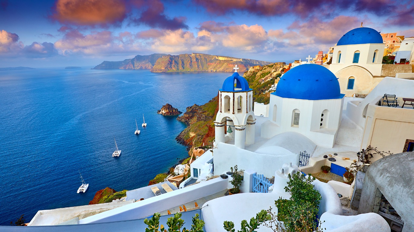 No other island in the world is like Santorini!